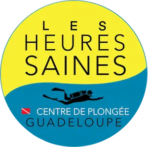 Logo Les Heures Saines - Club de plongée Guadeloupe